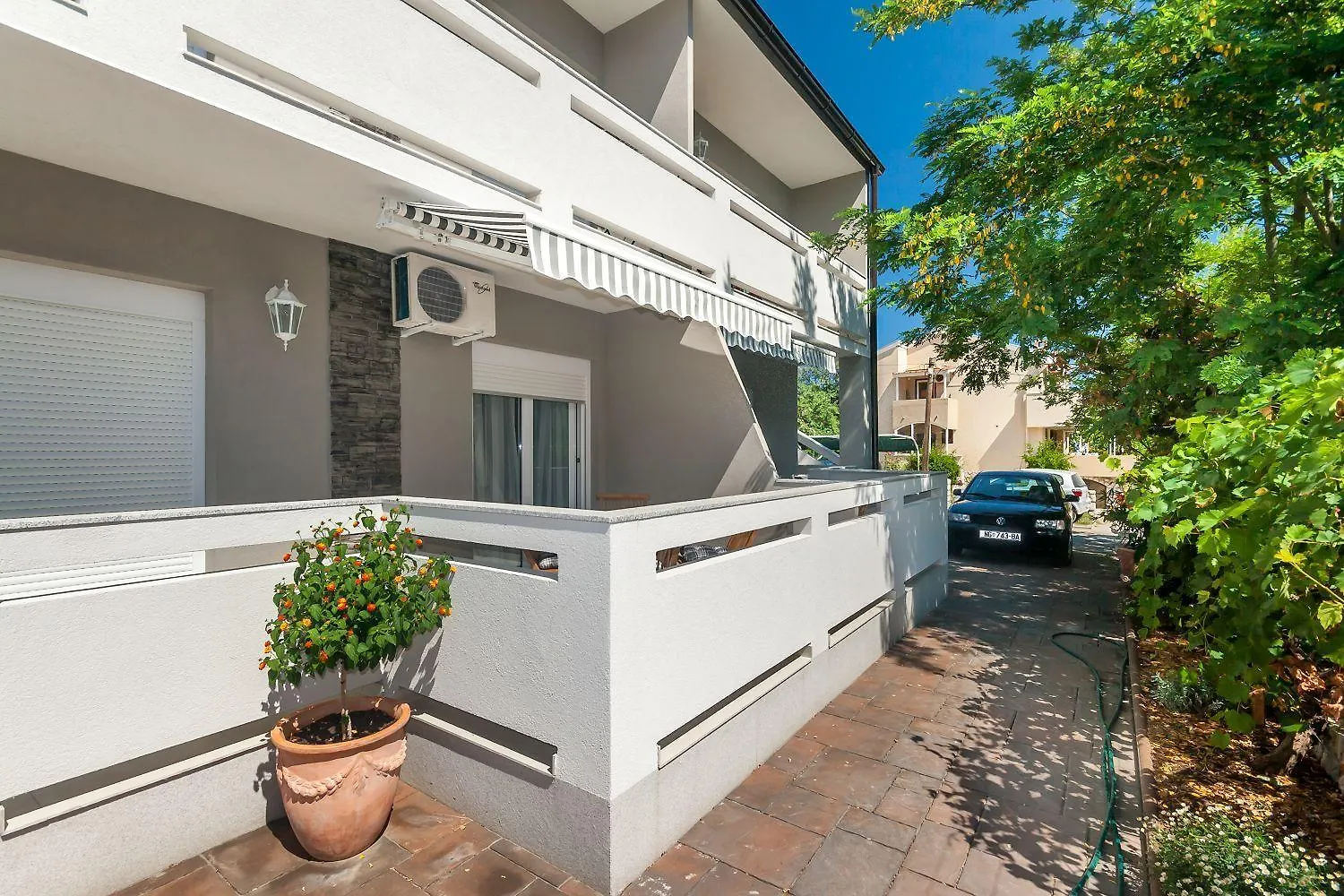 Tolles Apartment Nur 500 Meter Zum Strand باشْكا